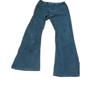 Blue Asphalt Pants Women's 13 Black Denim Jeans Flare mid rise